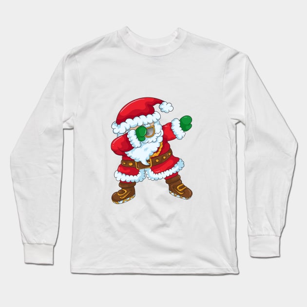 Dabbing Santa Long Sleeve T-Shirt by Harsimran_sain